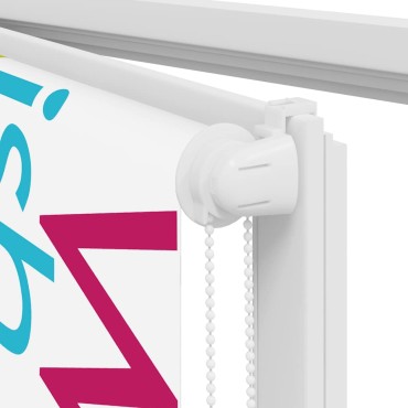 vidaXL Κουρτίνα Μπάνιου Ρολό 120x240 εκ. Πλάτος υφάσματος 116 εκ.