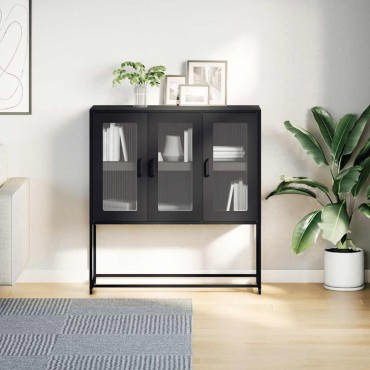 vidaXL Ντουλάπι Ανθρακί 100,5x39x107cm από Χάλυβα Ψυχρής Έλασης 1 τεμ.