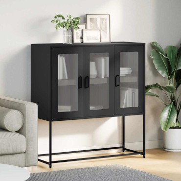 vidaXL Ντουλάπι Ανθρακί 100,5x39x107cm από Χάλυβα Ψυχρής Έλασης 1 τεμ.