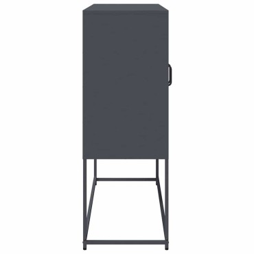 vidaXL Ντουλάπι Ανθρακί 100,5x39x107cm από Χάλυβα Ψυχρής Έλασης 1 τεμ.