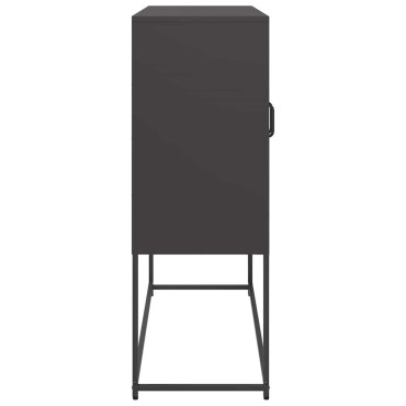 vidaXL Ντουλάπι Μαύρο 100,5x39x107cm από Χάλυβα Ψυχρής Έλασης 1 τεμ.