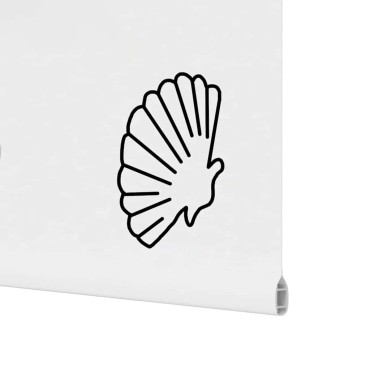 vidaXL Κουρτίνα Μπάνιου Ρολό 60x240 εκ. Πλάτος υφάσματος 56 εκ.