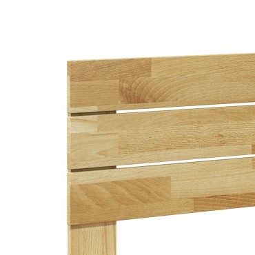 vidaXL κεφαλάρι μασίφ ξύλο δρυς 77x3x79 cm