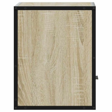 vidaXL Επίτοιχο κομοδίνο Sonoma Oak 40x31x39,5cm 1 τεμ.