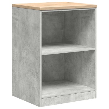 vidaXL ντουλάπι αποθήκευσης γκαράζ 60x51x85 εκ μασίφ ξύλο πεύκο