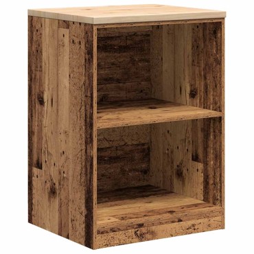 vidaXL ντουλάπι αποθήκευσης γκαράζ 60x51x85 εκ μασίφ ξύλο πεύκο