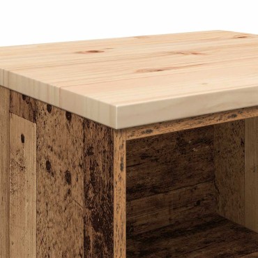 vidaXL ντουλάπι αποθήκευσης γκαράζ 60x51x85 εκ μασίφ ξύλο πεύκο