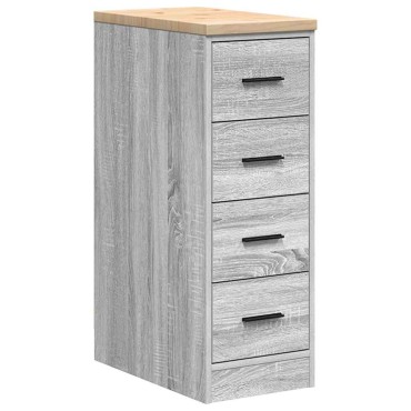 vidaXL ντουλάπι αποθήκευσης γκαράζ 30x51x85 εκ μασίφ ξύλο πεύκο