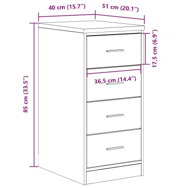 vidaXL ντουλάπι αποθήκευσης γκαράζ 40x51x85 εκ μασίφ ξύλο πεύκο