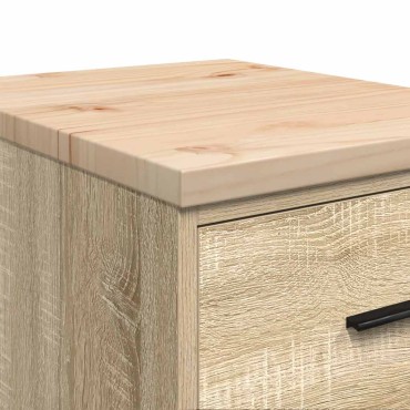 vidaXL ντουλάπι αποθήκευσης γκαράζ 40x51x85 εκ μασίφ ξύλο πεύκο