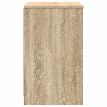 vidaXL ντουλάπι αποθήκευσης γκαράζ 60x51x85 εκ μασίφ ξύλο πεύκο