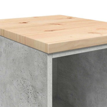 vidaXL ντουλάπι αποθήκευσης γκαράζ 40x51x85 εκ μασίφ ξύλο πεύκο
