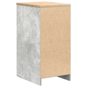 vidaXL ντουλάπι αποθήκευσης γκαράζ 40x51x85 εκ μασίφ ξύλο πεύκο