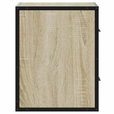 vidaXL Επίτοιχο κομοδίνο Sonoma Oak 40x31x39,5cm 1 τεμ.