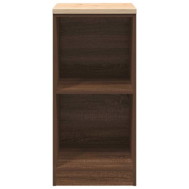 vidaXL ντουλάπι αποθήκευσης γκαράζ 40x51x85 εκ μασίφ ξύλο πεύκο