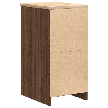 vidaXL ντουλάπι αποθήκευσης γκαράζ 40x51x85 εκ μασίφ ξύλο πεύκο