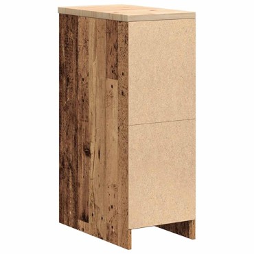 vidaXL ντουλάπι αποθήκευσης γκαράζ 30x51x85 εκ μασίφ ξύλο πεύκο