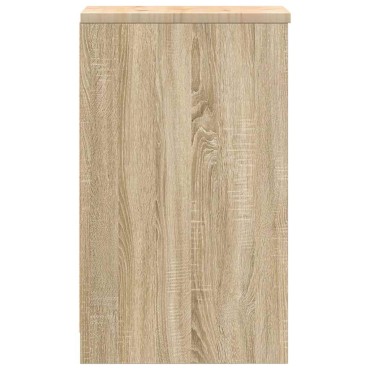 vidaXL ντουλάπι αποθήκευσης γκαράζ 30x51x85 εκ μασίφ ξύλο πεύκο