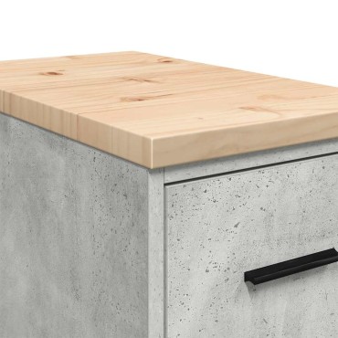 vidaXL ντουλάπι αποθήκευσης γκαράζ 30x51x85 εκ μασίφ ξύλο πεύκο