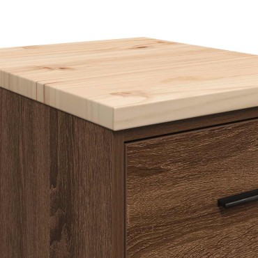 vidaXL ντουλάπι αποθήκευσης γκαράζ 40x51x85 εκ μασίφ ξύλο πεύκο