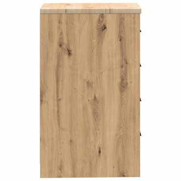 vidaXL ντουλάπι αποθήκευσης γκαράζ 40x51x85 εκ μασίφ ξύλο πεύκο