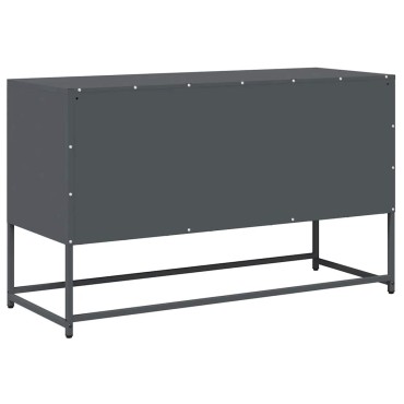 ντουλάπι τηλεόρασης vidaXL Ανθρακί 100,5x39x60,5cm