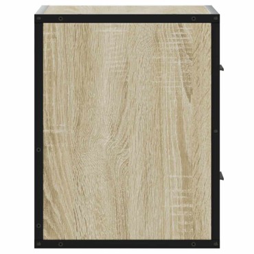 vidaXL Επίτοιχα κομοδίνα 2 τεμ. Sonoma Oak 40x31x39,5cm