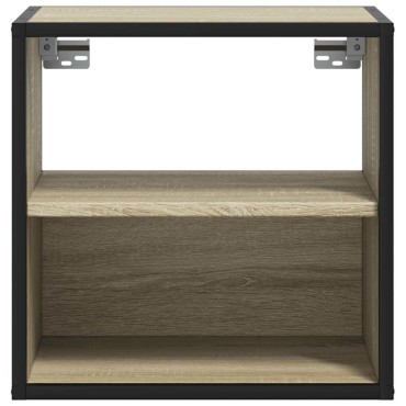 vidaXL Επίτοιχο κομοδίνο Sonoma Oak 40x31x39,5cm 1 τεμ.