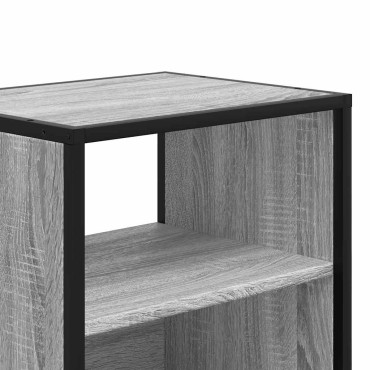 vidaXL Επίτοιχο κομοδίνο Grey Sonoma 40x31x39,5cm 1 τεμ.