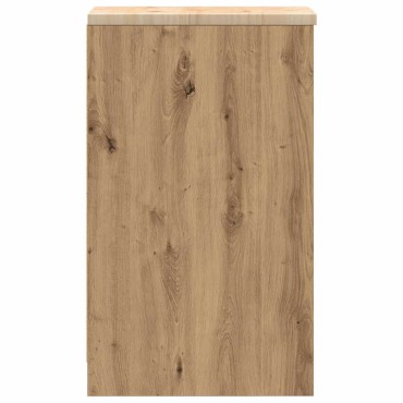 vidaXL ντουλάπι αποθήκευσης γκαράζ 30x51x85 εκ μασίφ ξύλο πεύκο