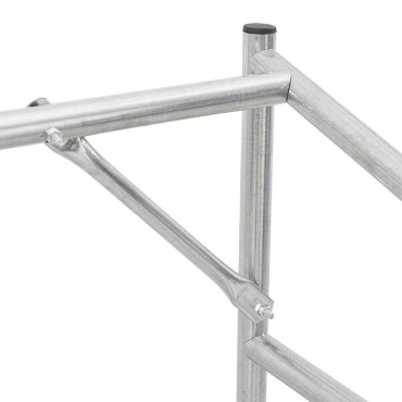 vidaxL Ράφι για καυσόξυλα με κάλυμμα βροχής 151x60,5x110,5 εκ.