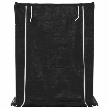 vidaxL Ράφι για καυσόξυλα με κάλυμμα βροχής 150x60x200 εκ.
