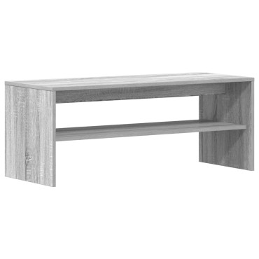 vidaXL Έπιπλο Τηλεόρασης Γκρι Sonoma 100x40x40cm από Επεξεργ. Ξύλο