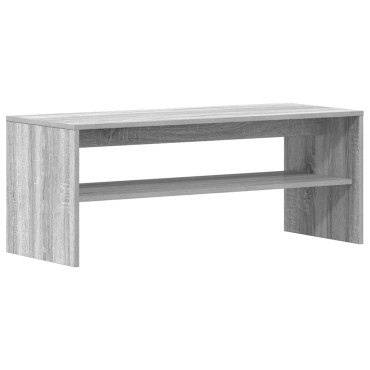 vidaXL Έπιπλο Τηλεόρασης Γκρι Sonoma 100x40x40cm από Επεξεργ. Ξύλο