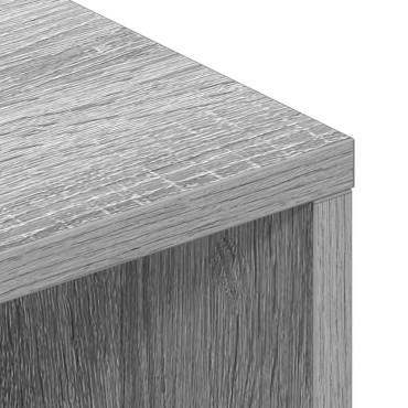 vidaXL Έπιπλο Τηλεόρασης Γκρι Sonoma 100x40x40cm από Επεξεργ. Ξύλο