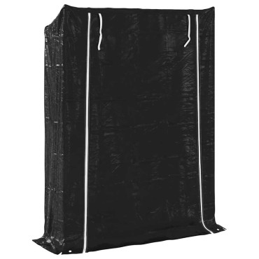 vidaxL Ράφι για καυσόξυλα με κάλυμμα βροχής 150x40x200 εκ.