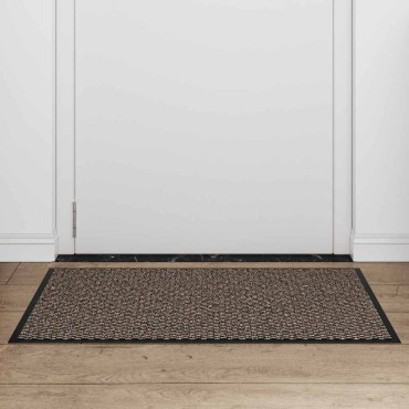 vidaXL Πατάκι Εισόδου Καφέ 60 x 90 εκ.