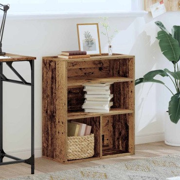 vidaXL Βιβλιοθήκη Παλαιό Ξύλο 60x30x71,5cm Επεξεργ. Ξύλο 1 τεμ.