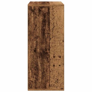 vidaXL Βιβλιοθήκη Παλαιό Ξύλο 60x30x71,5cm Επεξεργ. Ξύλο 1 τεμ.