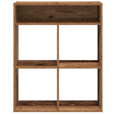 vidaXL Βιβλιοθήκη Παλαιό Ξύλο 66x31x80cm Επεξεργ. Ξύλο 1 τεμ.