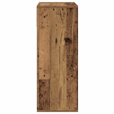 vidaXL Βιβλιοθήκη Παλαιό Ξύλο 66x31x80cm Επεξεργ. Ξύλο 1 τεμ.