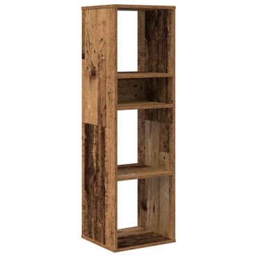 vidaXL Βιβλιοθήκη Παλαιό Ξύλο 34x31x112cm Επεξεργ. Ξύλο 1 τεμ.