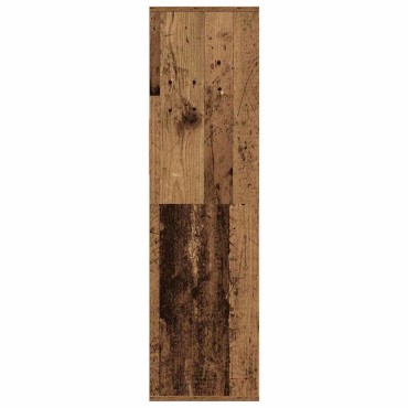 vidaXL Βιβλιοθήκη Παλαιό Ξύλο 34x31x112cm Επεξεργ. Ξύλο 1 τεμ.
