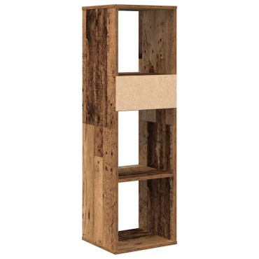 vidaXL Βιβλιοθήκη Παλαιό Ξύλο 34x31x112cm Επεξεργ. Ξύλο 1 τεμ.