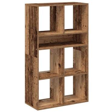 vidaXL Βιβλιοθήκη Παλαιό Ξύλο 66x31x112cm Επεξεργ. Ξύλο 1 τεμ.