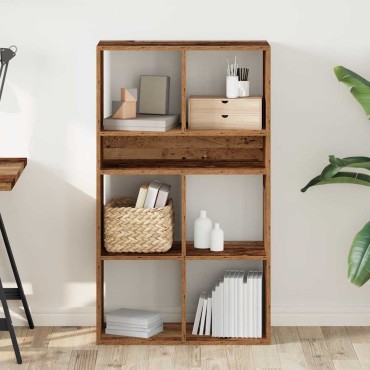 vidaXL Βιβλιοθήκη Παλαιό Ξύλο 66x31x112cm Επεξεργ. Ξύλο 1 τεμ.