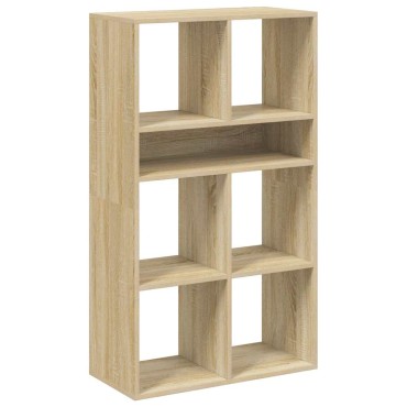 vidaXL Βιβλιοθήκη Χρώμα Sonoma Δρυς 66x31x112cm Επεξεργασμένο Ξύλο 1 τεμ.