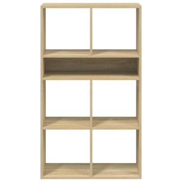 vidaXL Βιβλιοθήκη Χρώμα Sonoma Δρυς 66x31x112cm Επεξεργασμένο Ξύλο 1 τεμ.
