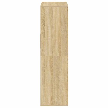 vidaXL Βιβλιοθήκη Χρώμα Sonoma Δρυς 66x31x112cm Επεξεργασμένο Ξύλο 1 τεμ.