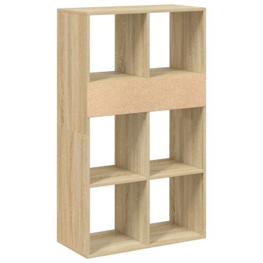 vidaXL Βιβλιοθήκη Χρώμα Sonoma Δρυς 66x31x112cm Επεξεργασμένο Ξύλο 1 τεμ.
